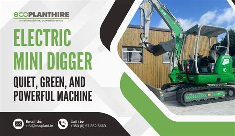 electric mini digger clare|Eco Plant Hire: Electric Mini Digger Hire Ireland .